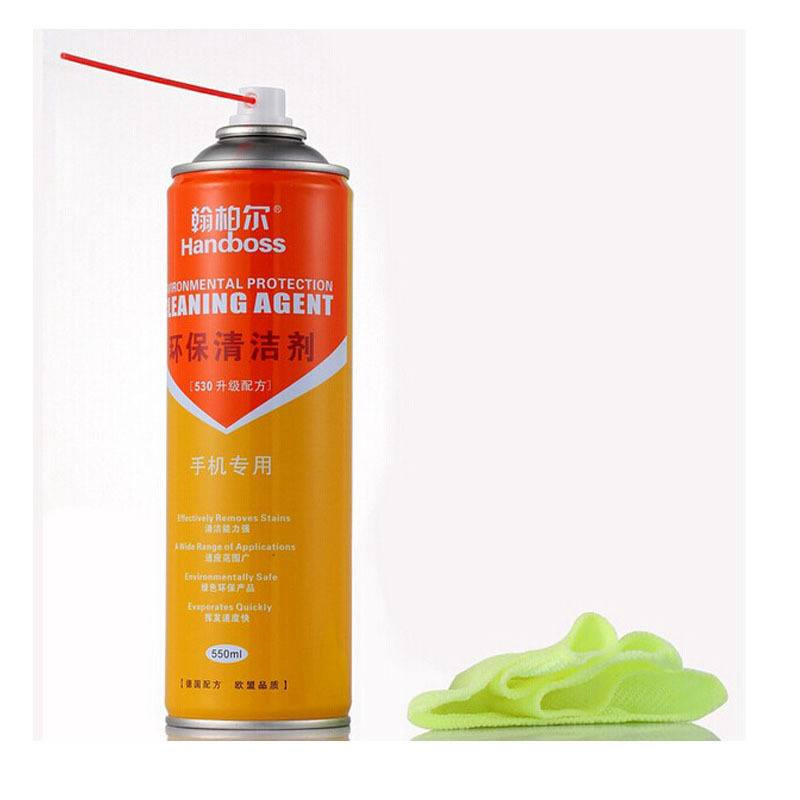 بخاخ منظف للأجهزة الإلكترونية والهواتف من هاندبوس – 550 مل Handboss Environmental Protection Cleaning Agent – 550ml - الصورة 3