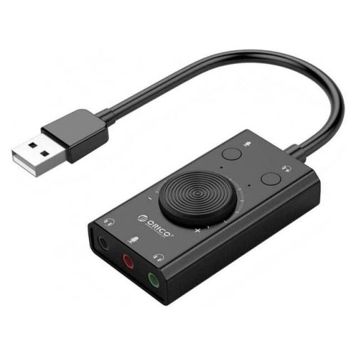 ادابتر بطاقة صوت خارجي Orico SC2 External Sound Card (Adapter) 3-AUX