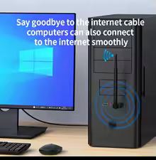 بطاقة واي فاي لاسلكية 650Mbps مع هوائي خارجي Wireless WiFi Adapter – 650Mbps with External Antenna - الصورة 3