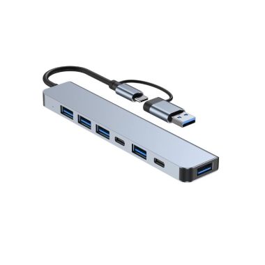 موزع تايب سي 7 منافذ (هاب) USB HUB - 7 in 1 HUB USB-C