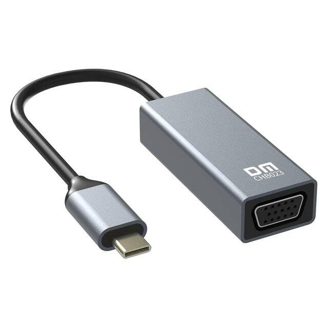 تحويلة Type-C الى  DM CHB023 Type‑C to VGA 1080P Adapter - VGA