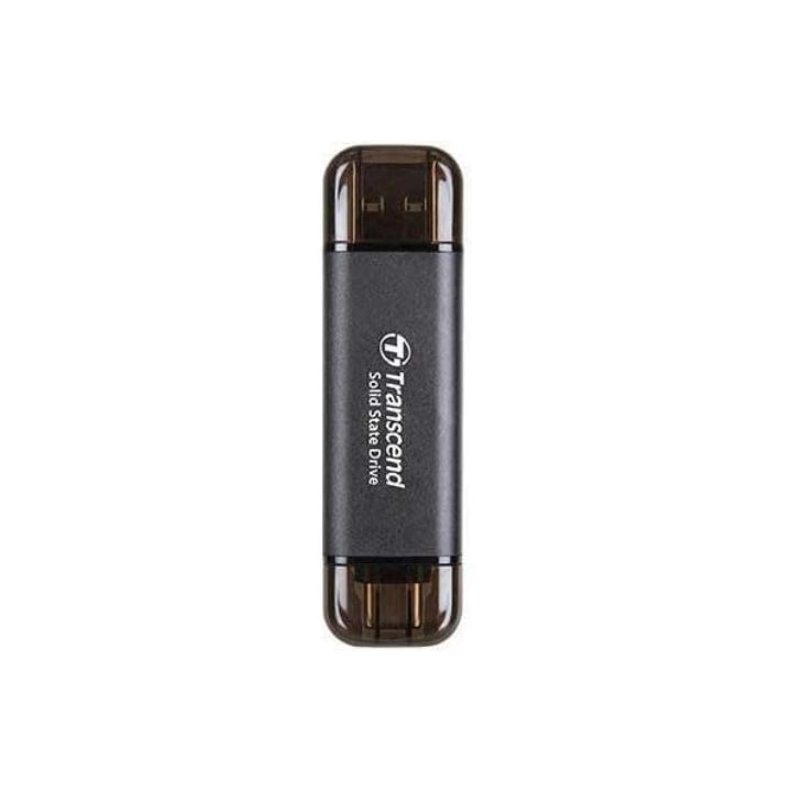 Transcend ESD310 - USB Flash Drive - 2TB - Up to 1050MB/s - Black