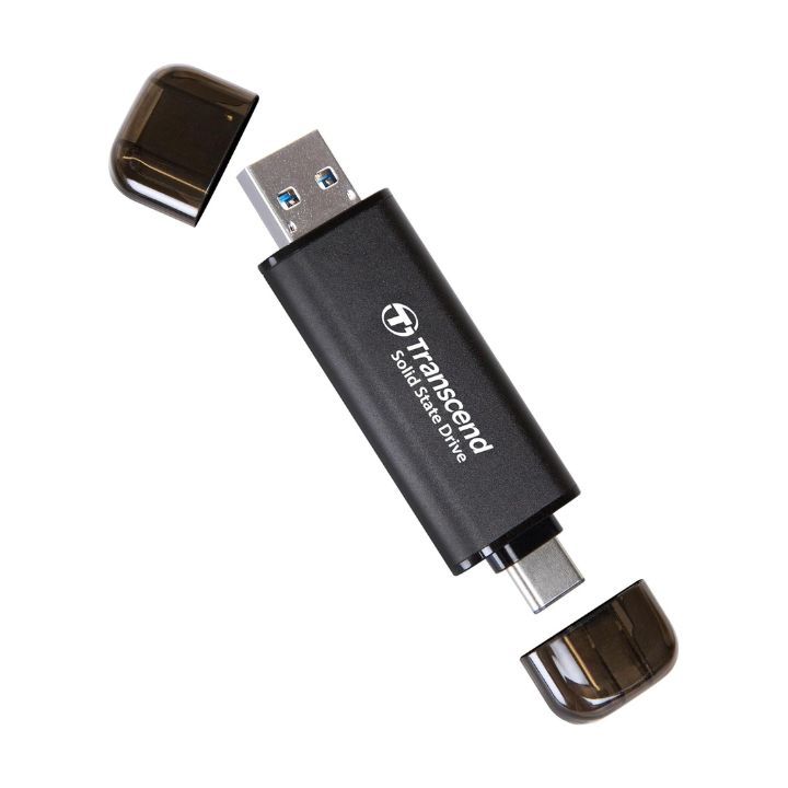 Transcend ESD310C - USB Flash Drive - 1TB - Up to 1050MB/s - Black