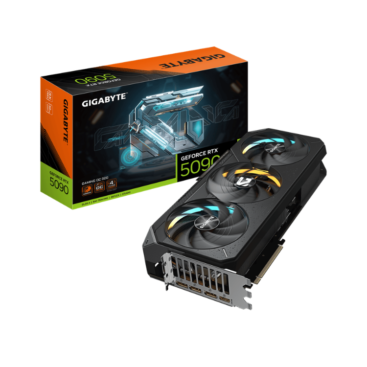 GIGABYTE RTX 5090 GAMING OC | 32GB GDDR7 | 512-bit | 28Gbps | 2550MHz