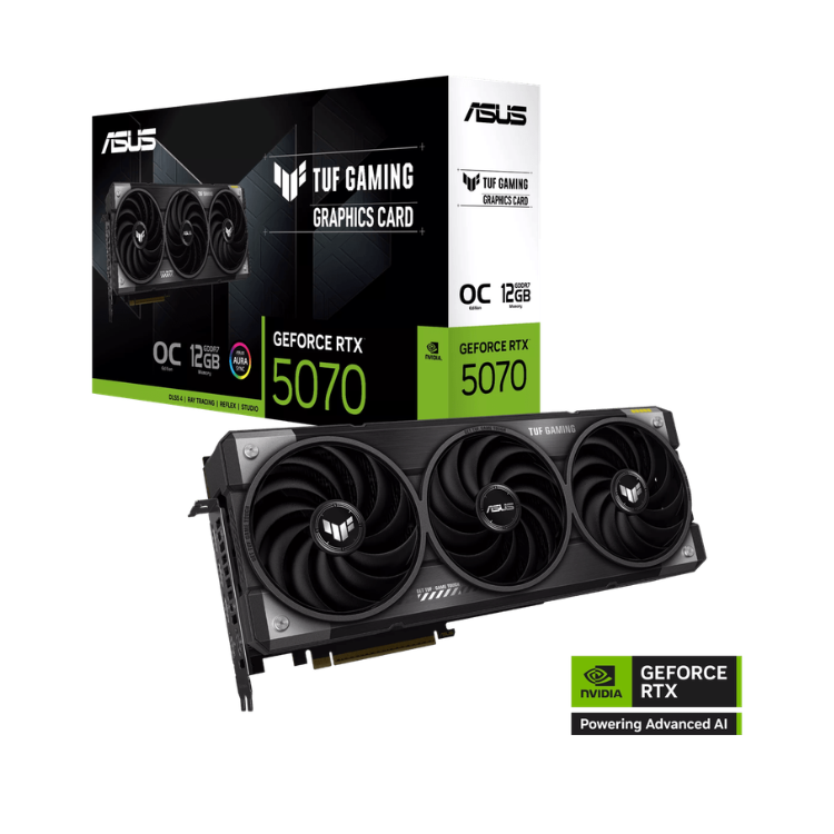 ASUS TUF Gaming GeForce RTX 5070 12GB GDDR7 OC Edition