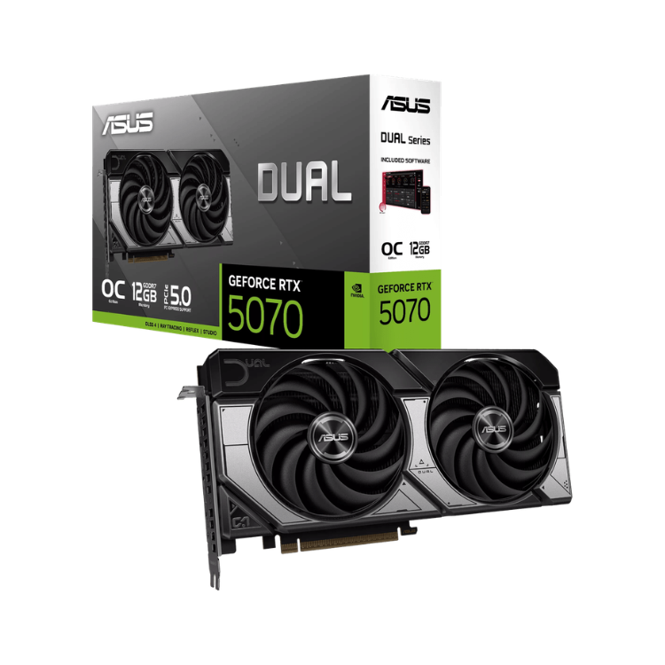 ASUS Dual GeForce RTX 5070 12GB GDDR7 OC Edition