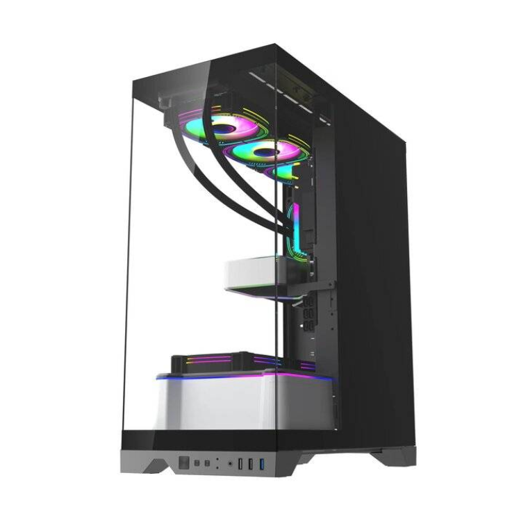 Demon TRX ARGB Case (Black) - الصورة 2