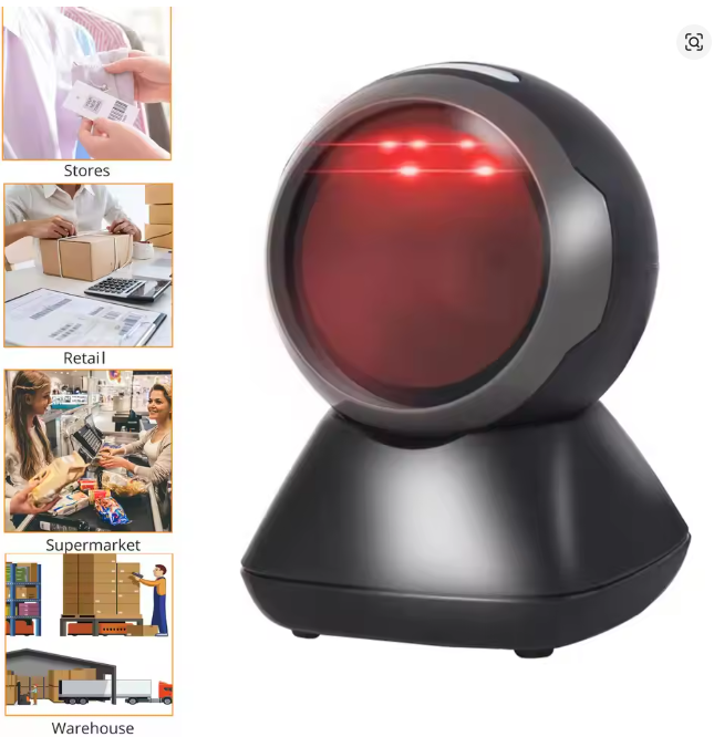 جهاز ONU XPON يعمل على الكيبل الضوئي مباشرة. BR 2D Wired Barcode Scanner Model AQ6180