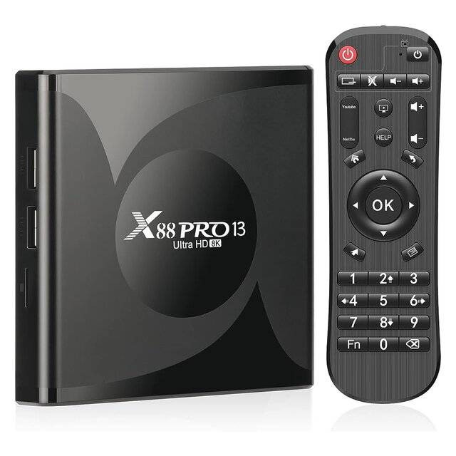 جهاز تي في بوكس X88 Pro 13 (2 رام / 16 جيجابايت) ألترا (2GB)