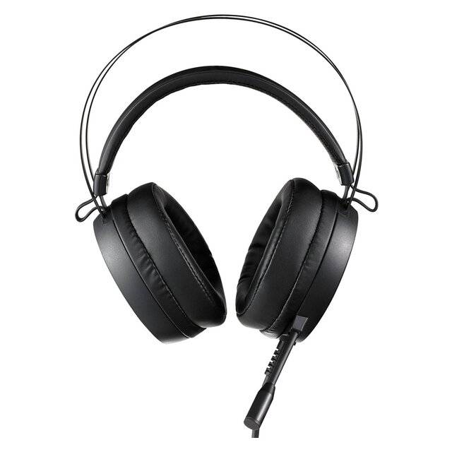 سماعة العاب - Rapoo VH160 Virtual 7.1 Headset (Black) - الصورة 2
