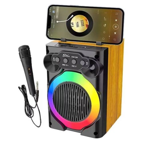 مكبر صوت بلوتوث - SING‑E ZQS 1368 BT+Mic Mini Speaker