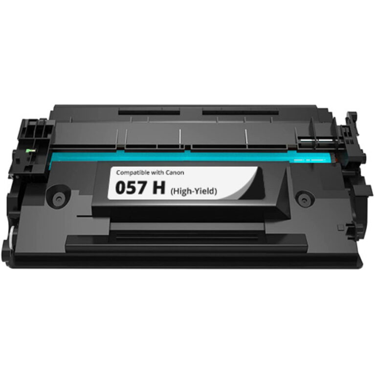 كارتج حبر ليزر أسود عالي السعة متوافق مع كانون 057H Compatible Canon 057H High-Yield Black Laser Toner Cartridge