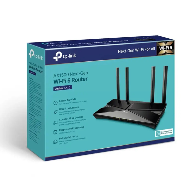 TP-Link Archer AX10 (AX1500) Wi-Fi 6 Router
