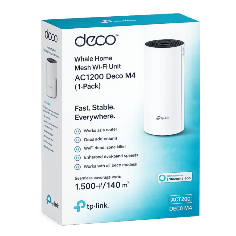 TP-Link Deco M4 AC1200 Whole Home Mesh Wi-Fi Unit (1-Pack)
