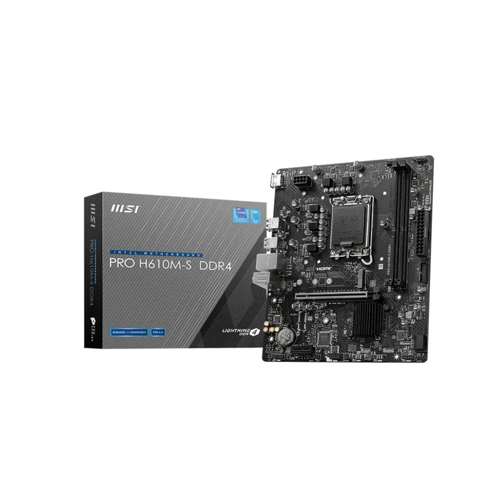 MSI PRO H610M-S DDR4