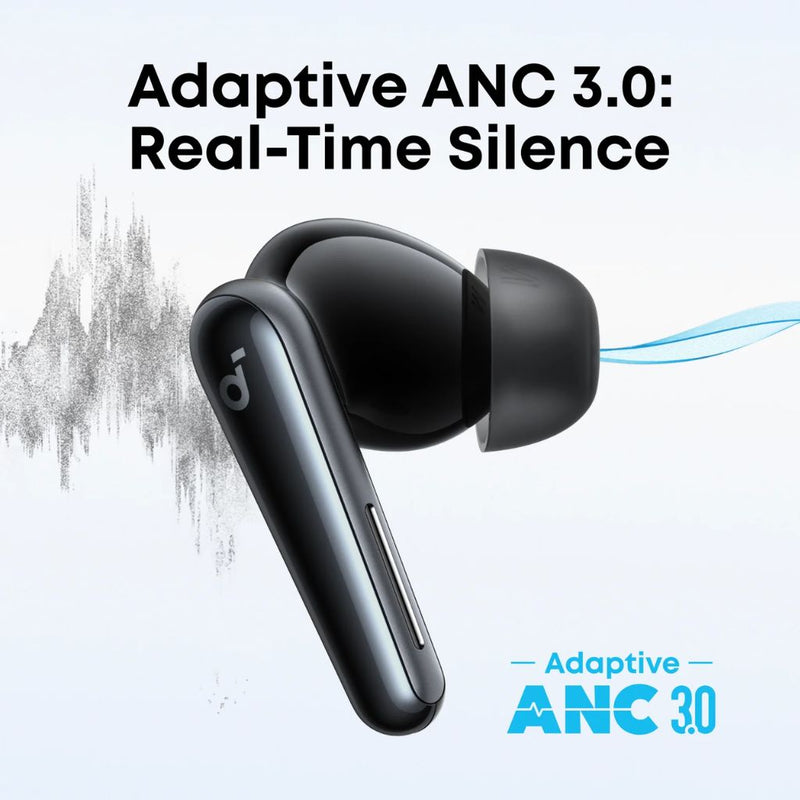 Anker soundcore Liberty 5 Noise-Cancelling Earbuds - Black - الصورة 4
