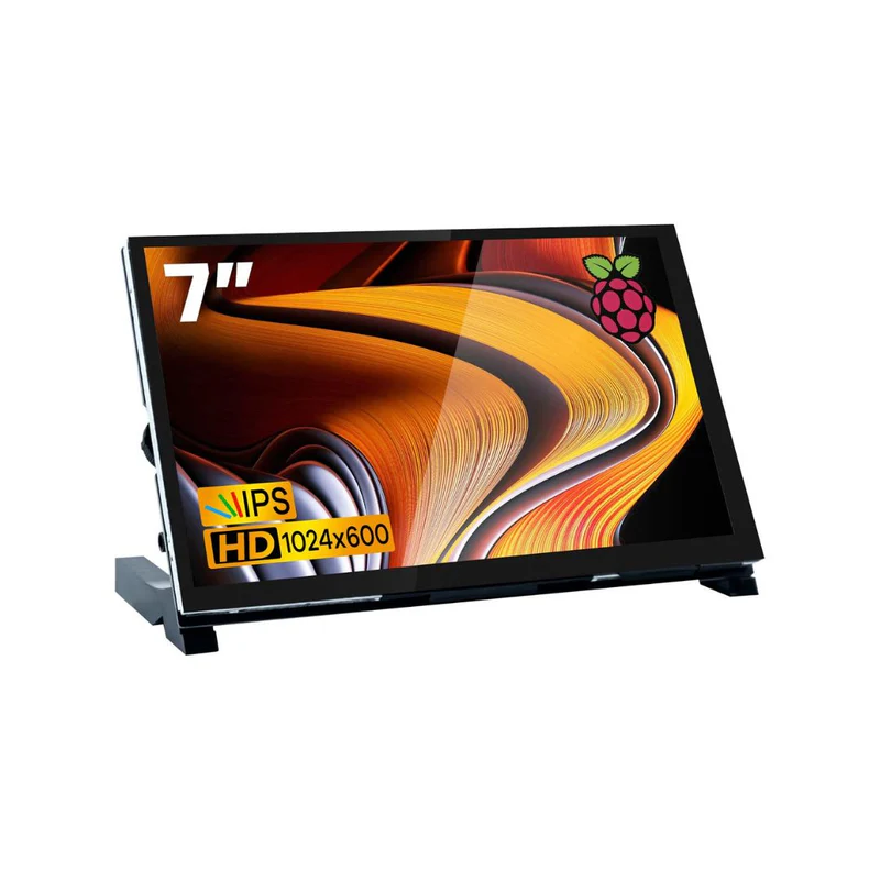 شاشة مراقبة 7" Touch IPS LCD عرض حرارة المعالج، Type-C، تعتمد على السوفتوير