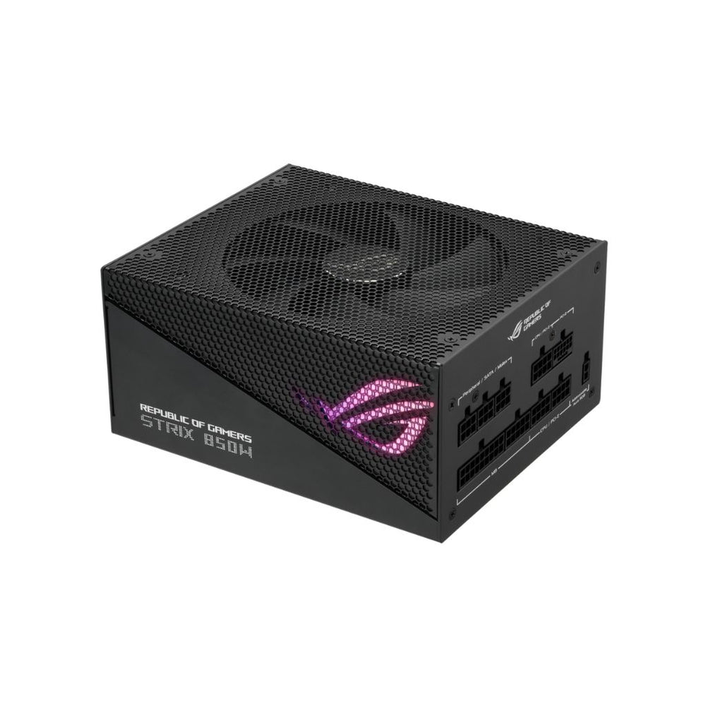 ASUS ROG STRIX 850W Gold Aura Edition, Full Modular, 80+ GOLD, PCIe 5.0 , Black - الصورة 2