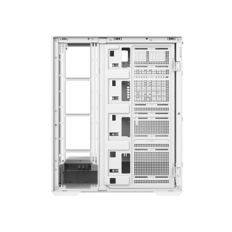 XIGMATEK VISION PRO ARCTIC – E-ATX Mid-Tower PC Case – White - الصورة 4