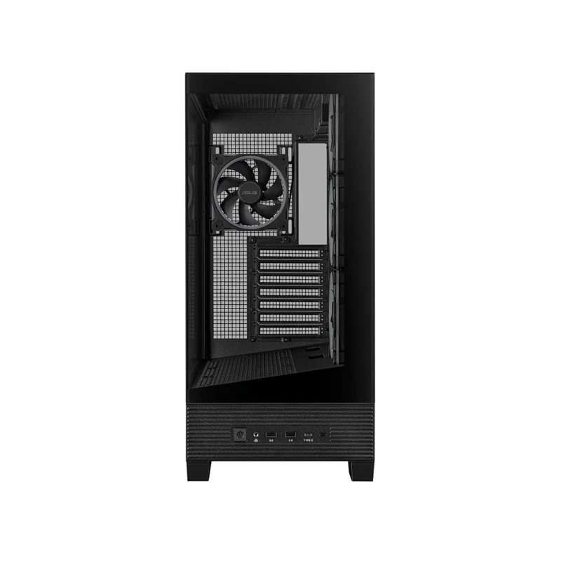 ASUS A31 PLUS Case صندوق حاسوب - أربع مراوح ARGB، لون أسود - الصورة 4