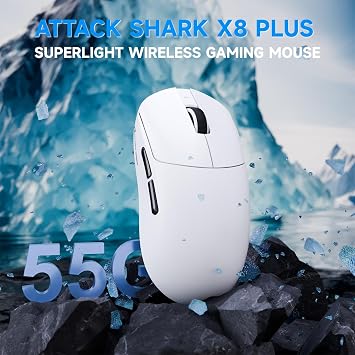 ATTACK SHARK X8 PLUS MOUSE - الصورة 4