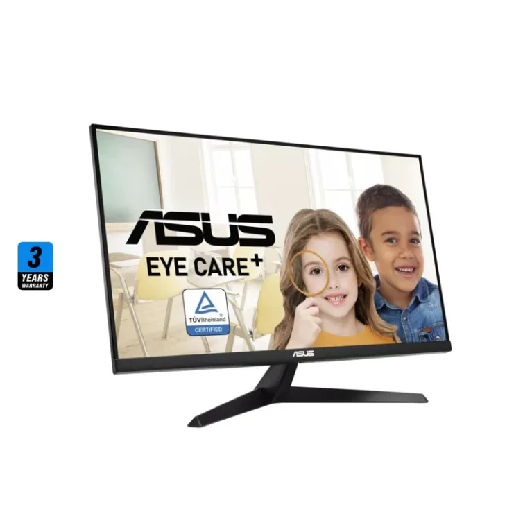 شاشة ASUS VY27UQ مقاس 27 بوصة، 4K (3840x2160) 60 هرتز، 5 مللي ثانية IPS، مسطحة