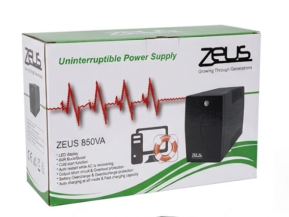 ZEUS 850VA Uninterruptible Power Supply