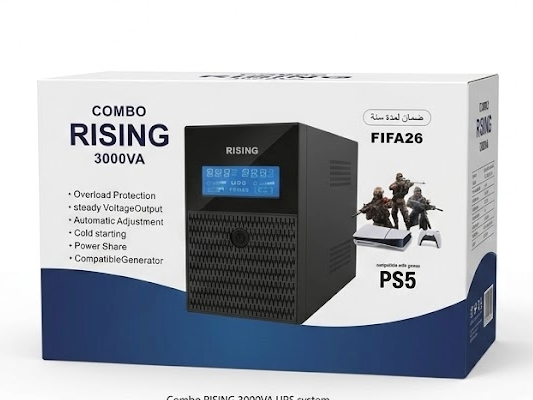 Combo RISING 3000VA UPS