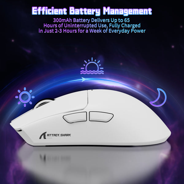 ATTACK SHARK MOUSE X11SE - الصورة 2