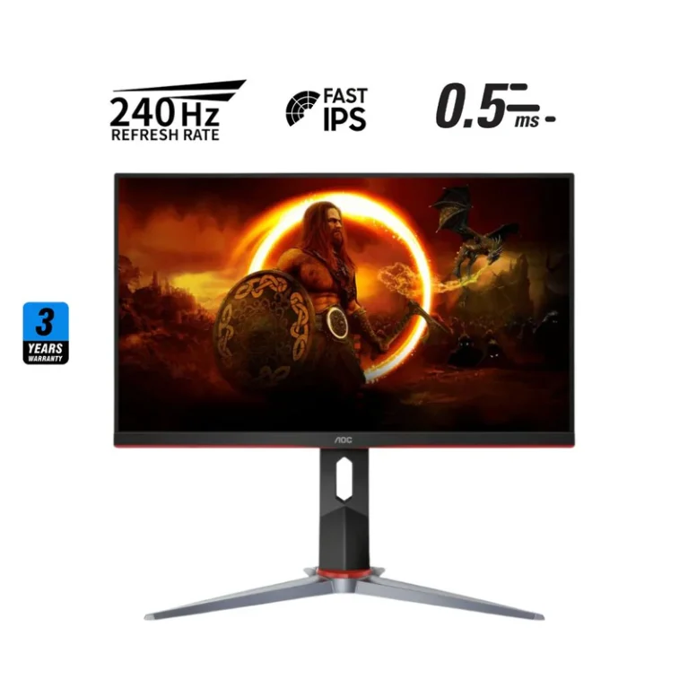 AOC 24G2Z 24، FHD (1920x1080) 240 هرتز 0.5 مللي ثانية IPS