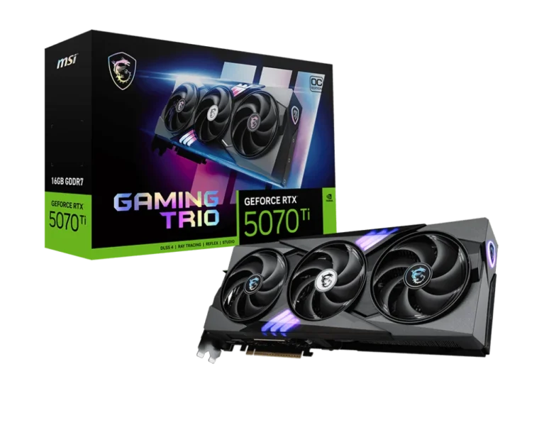 MSI GeForce RTX 5070 Ti 16G GAMING TRIO OC PLUS