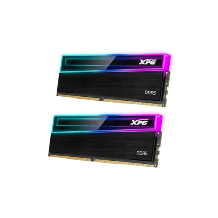 XPG NOVAKEY 32GB (2x16GB) DDR5 Desktop Memory Kit , 6000MHz , CL46 , 288-Pin DIMM , Black