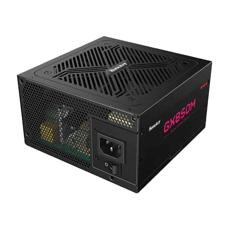Huntkey GX850M 850W 80+ Gold Full Modular Power Supply – Black - الصورة 2