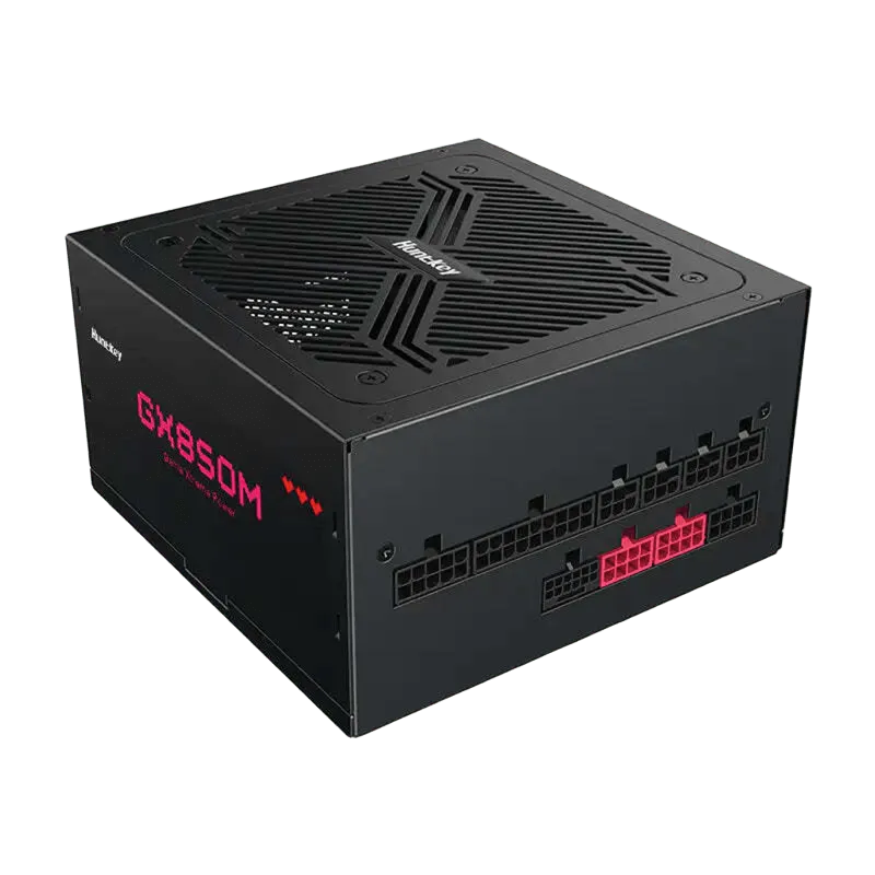 Huntkey GX850M 850W 80+ Gold Full Modular Power Supply – Black - الصورة 3