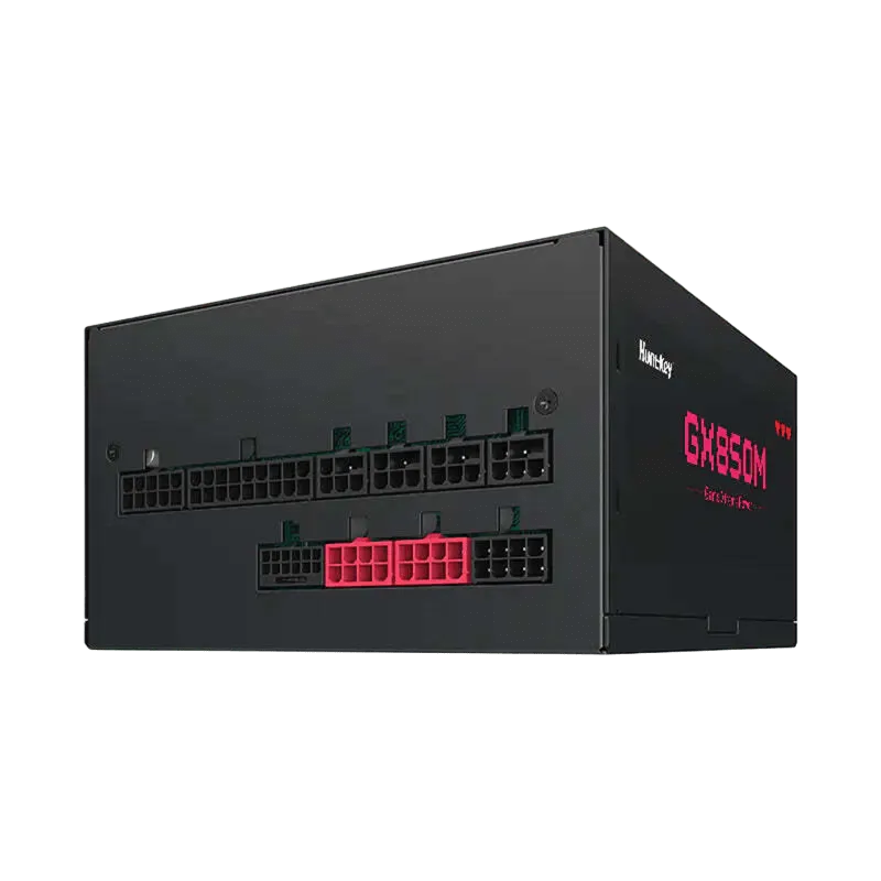 Huntkey GX850M 850W 80+ Gold Full Modular Power Supply – Black - الصورة 4
