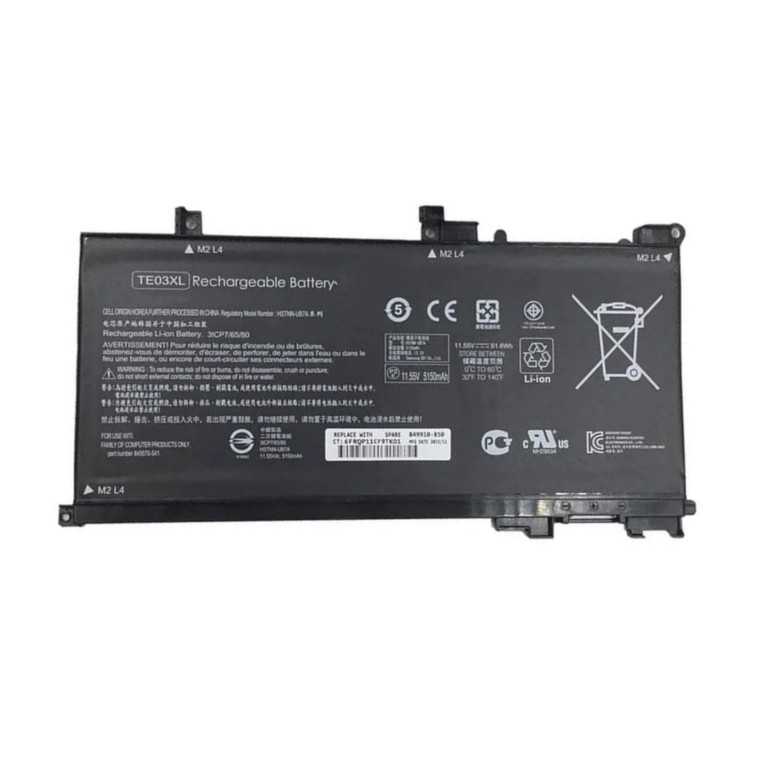 HP TE03XL 11.55V 61.6Wh Laptop Battery for OMEN 15-AX / Pavilion 15-BC Series