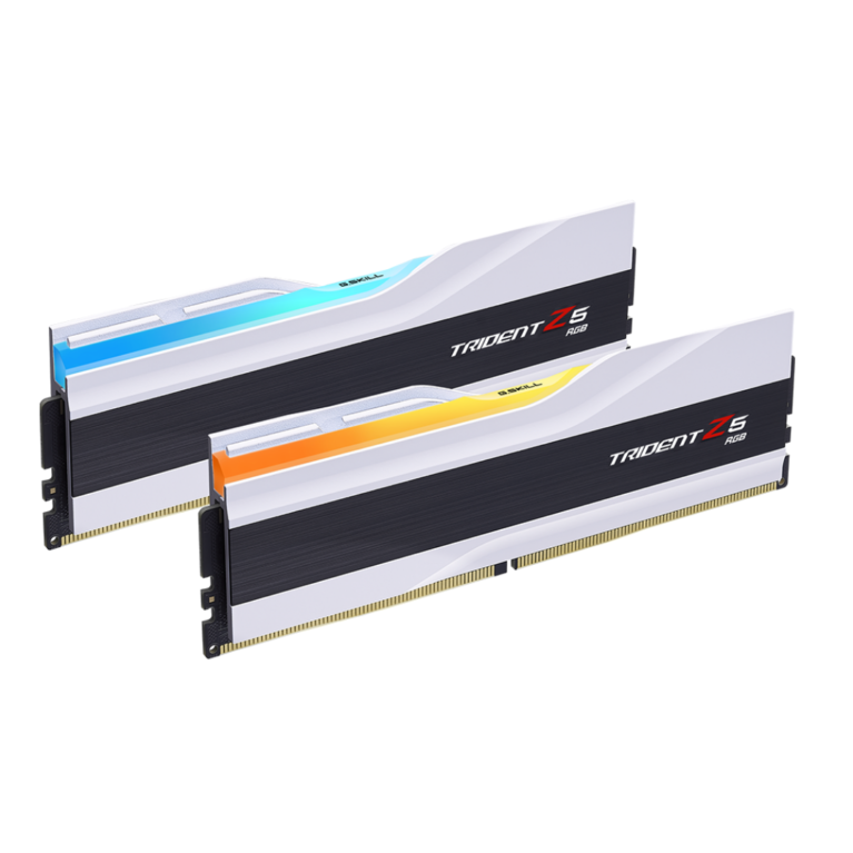 G.SKILL Trident Z5 RGB DDR5 32GB (2×16GB) 6400MHz CL32 XMP White