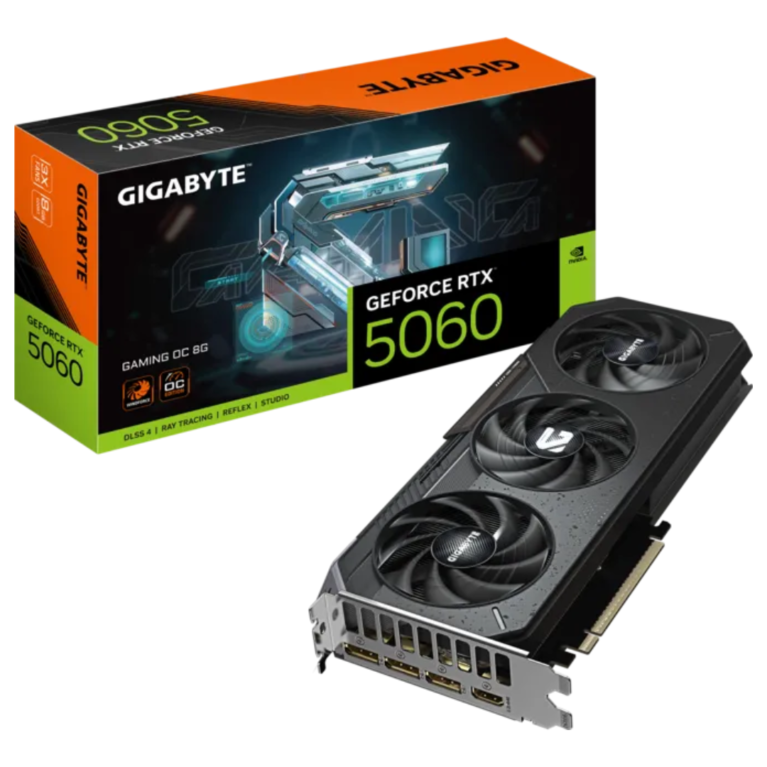 GIGABYTE GeForce RTX 5060 GAMING OC 8GB GDDR7