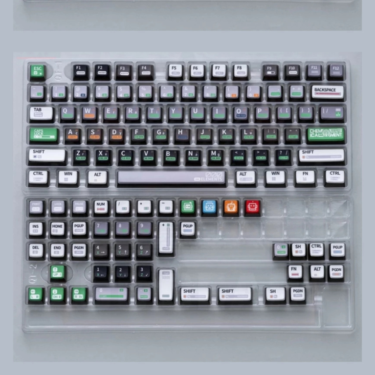 PBT Keycap Set – Multi-Theme, Compatible with Multiple Mechanical Keyboard Layouts