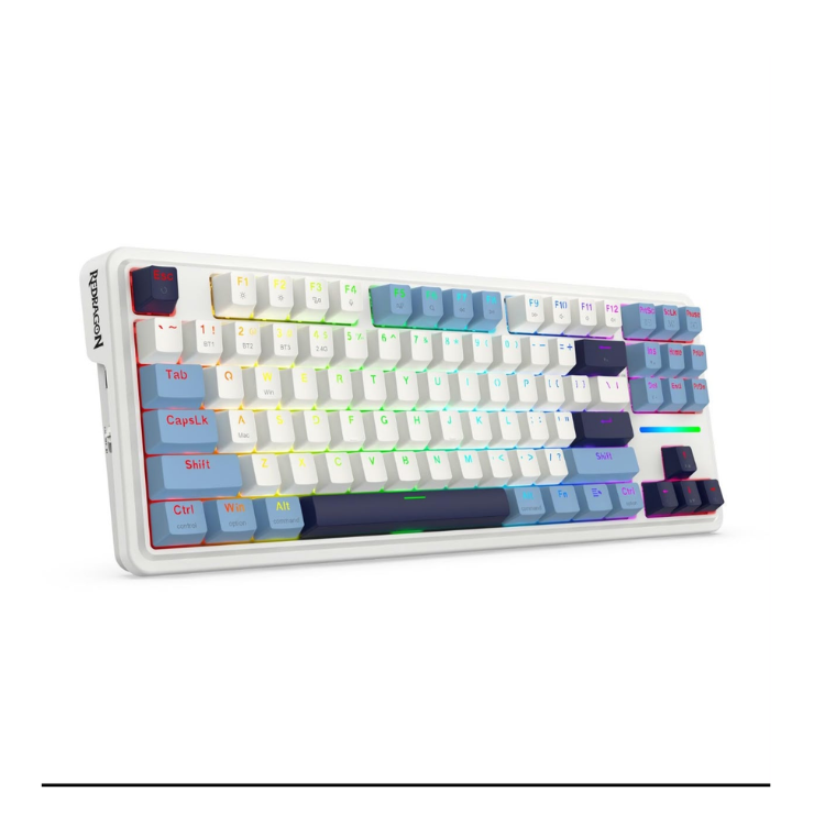 كيبورد ألعاب ميكانيكي Redragon ANTONIUM PRO K728AK RGB PRO | 87 مفتاح | 3 أوضاع اتصال | RGB