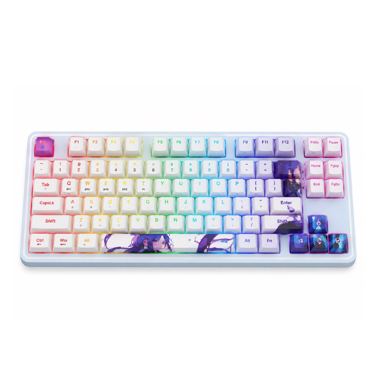 كيبورد ريدراجون Star Blade Pro ميكانيكي RGB – 87 مفتاح – ثلاثي الاتصال K707Redragon Star Blade Pro K707-AK-RGB-PRO 87-Key RGB Tri-Mode Mechanical Gaming Keyboard