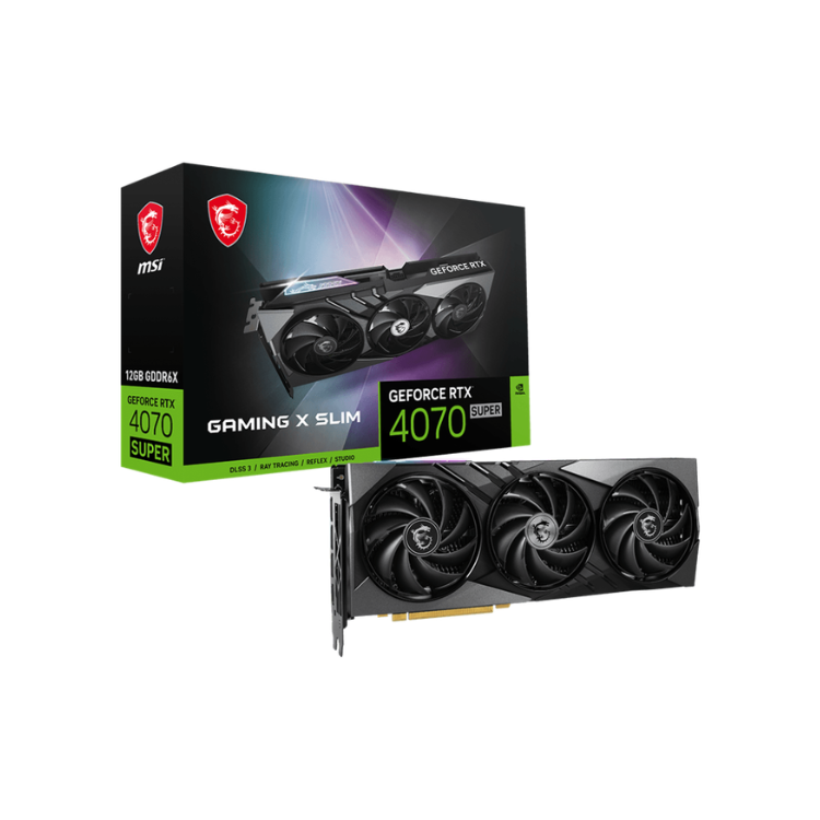 MSI GeForce RTX 4070 SUPER GAMING X SLIM 12GB