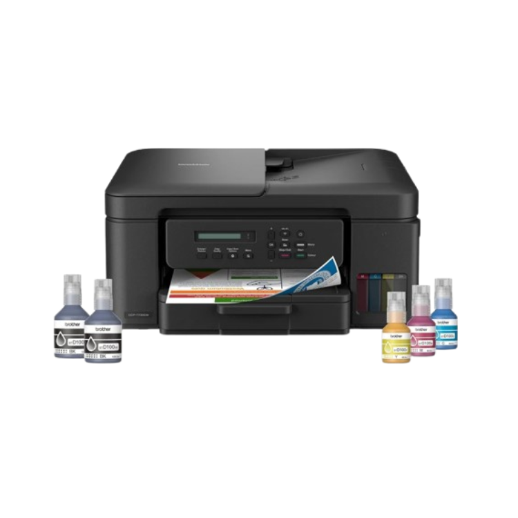 طابعهBrother DCP-T730DW Ink Tank All-in-One Printer (Wireless & Duplex)