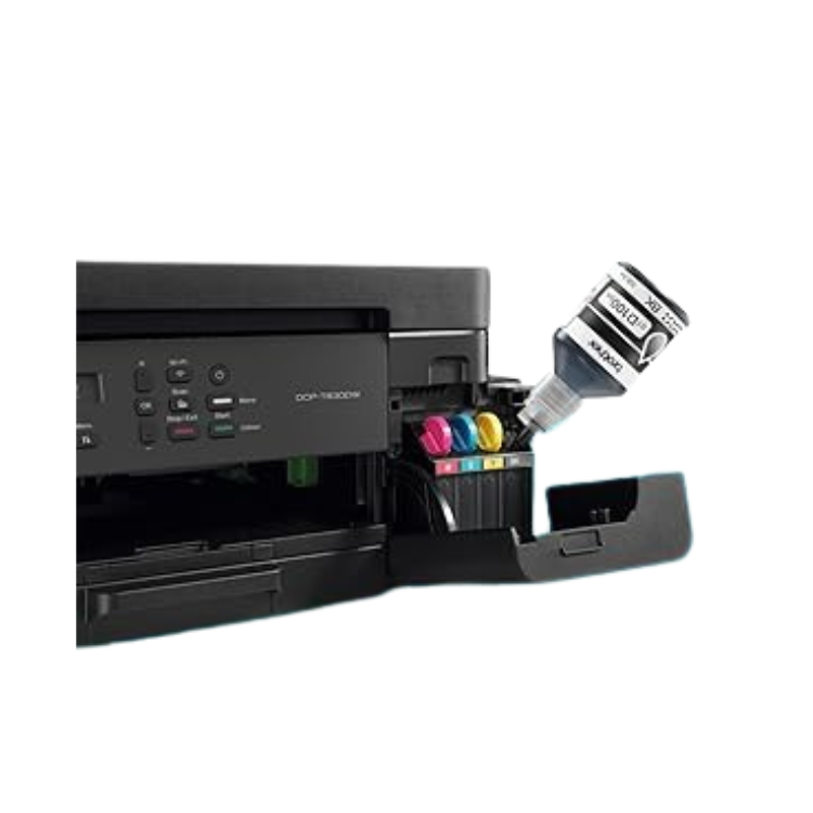 طابعهBrother DCP-T830DW Ink Tank All-in-One Printer (Wireless & Duplex) - الصورة 4