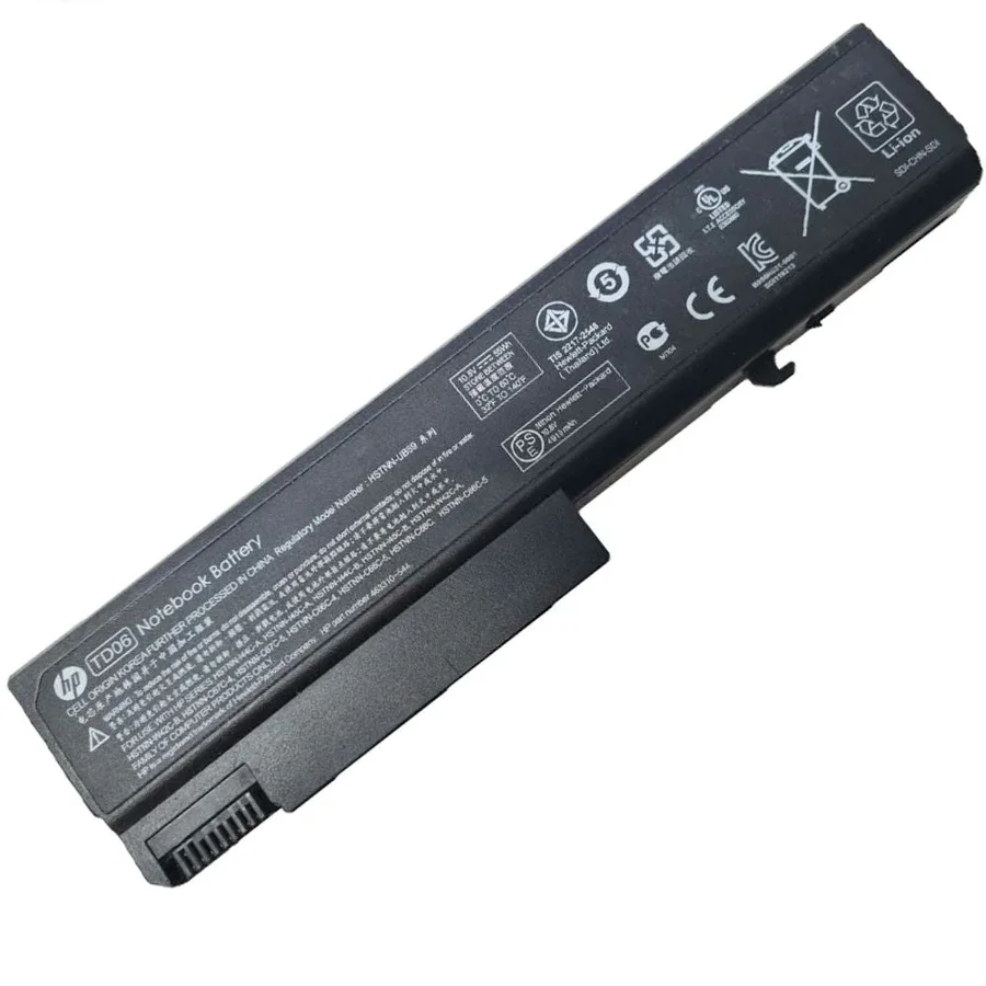 HP TD06 / TD09 Replacement Laptop Battery – 6-Cell 11.1V for EliteBook & ProBook