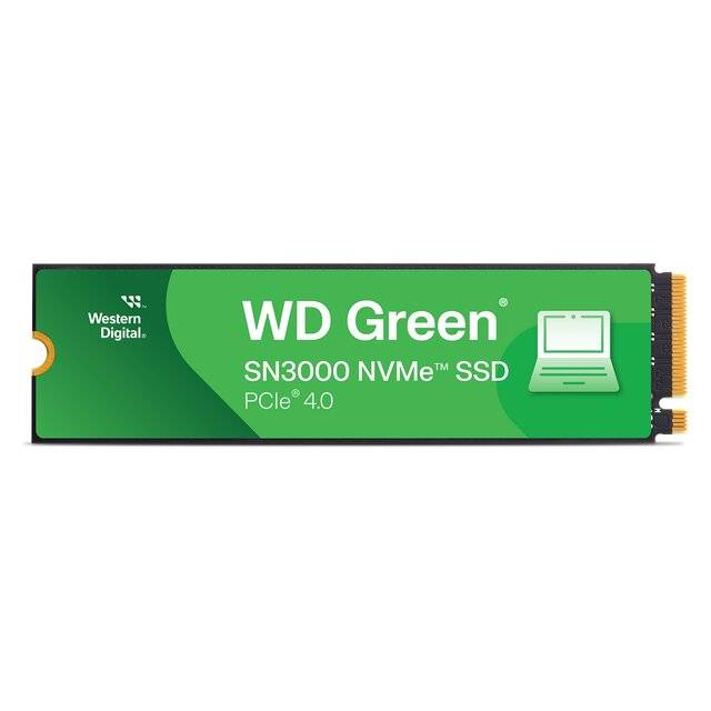 WD Green 1TB SN3000 PCIe 4.0 NVMe