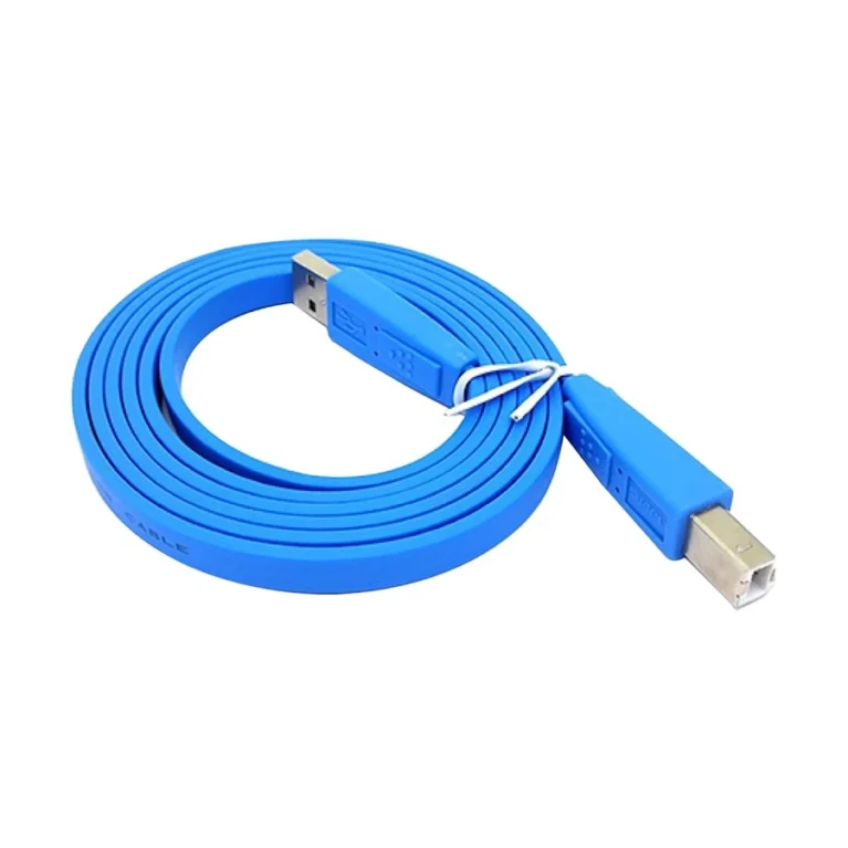 كيبل طابعة هافيت (HAVIT) USB 2.0 عالي السرعة بطول 5 متر - أزرق