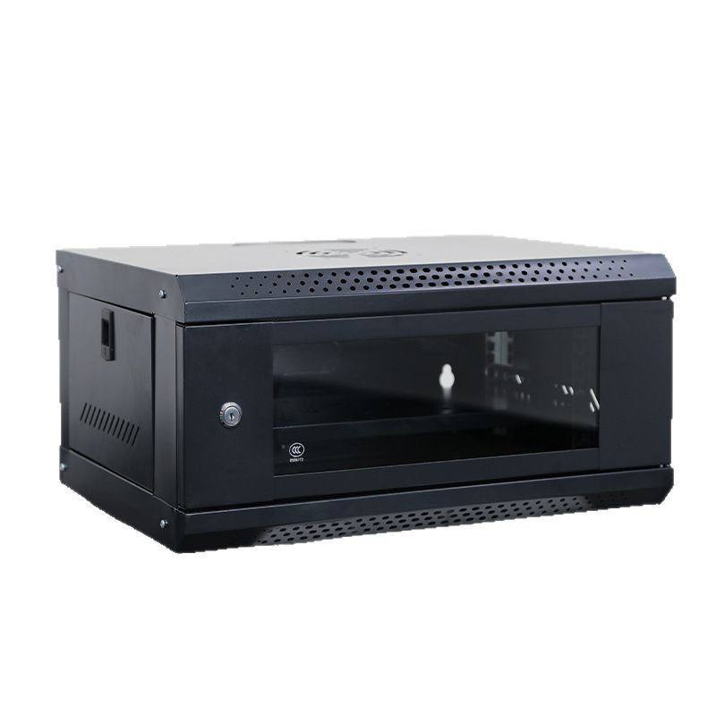 خزانة شبكة معدنية احترافية – 4U لتجهيزات الإنترنت وكاميرات المراقبة Professional Network Cabinet AF4U – Wall Mount Server Rack