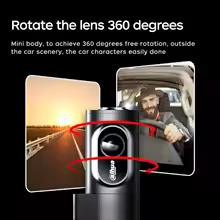 كاميرا سيارة داهوا بدقة 1080 بكسل مع واي‑فاي ومستشعر صدمات Dahua M1 Pro Dash Camera – 1080P Wi‑Fi, G‑Sensor, H.265 - الصورة 2