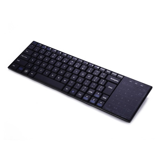كيبورد لاسلكي مع لوحة ماوس BT10 Bluetooth Keyboard With Touchpad